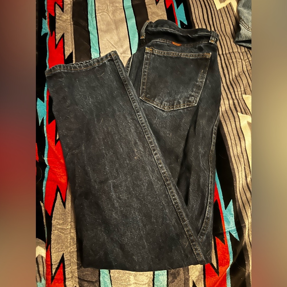 Dark wash jeans